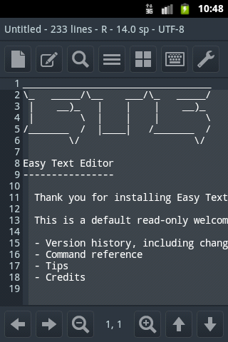 Easy Text Editor