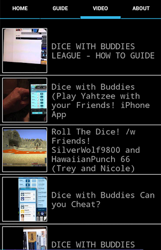 Dice With Buddies Guide 2014