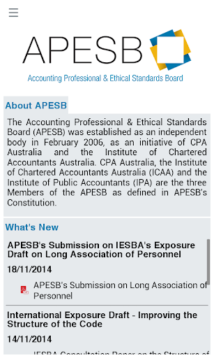 APESB Professional Standards