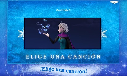 Captura de pantalla de la aplicacion Android Ingo: Frozen Karaoke