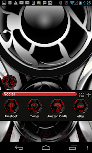 【免費個人化App】Go Launcher Theme Red Twister-APP點子