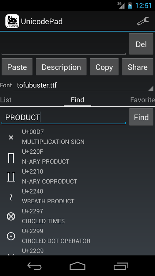 Unicode Pad Android Apps on Google Play