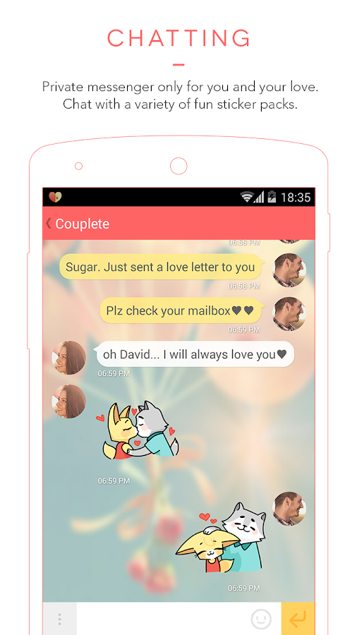 Couplete - Deseos para Parejas: captura de pantalla 
