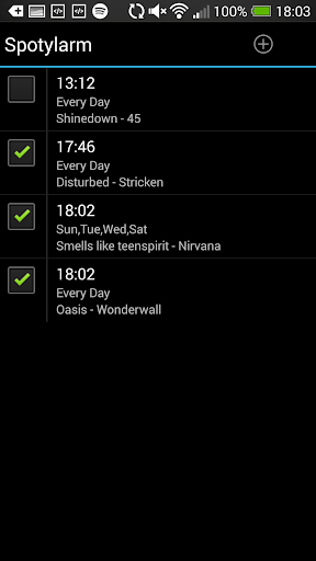 Spotylarm Spotify-Music-Alarm