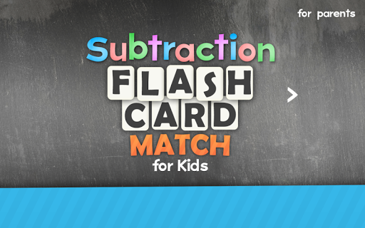 【免費家庭片App】Subtraction Flash Card Match-APP點子