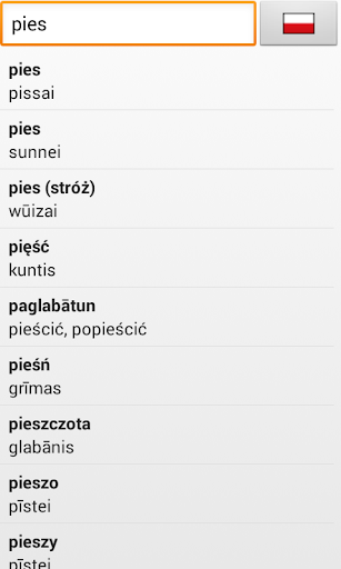 Słownik polsko pruski