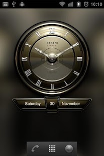 PREMIER Designer Clock Widget - náhled