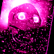 Glowing Pink Evil Ani Skull