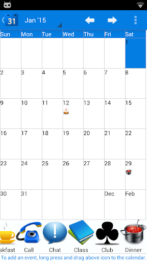 Calendar 2015 Brazil
