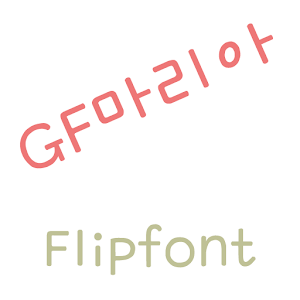 GFMaria Korean FlipFont logo