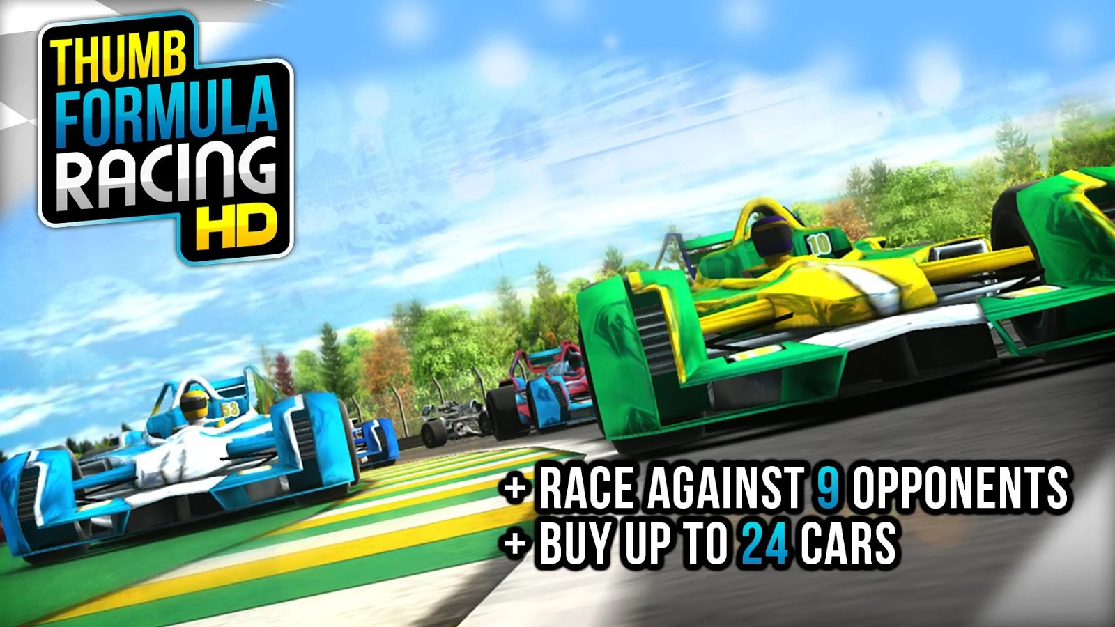   Thumb Formula Racing: captura de tela 