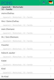 PONS Japanisch Wortschatz poster 5