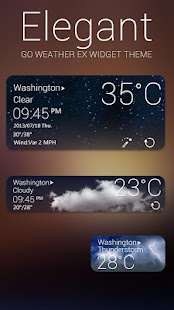How to install Elegant Weather Widget Theme 1.3 unlimited apk for bluestacks