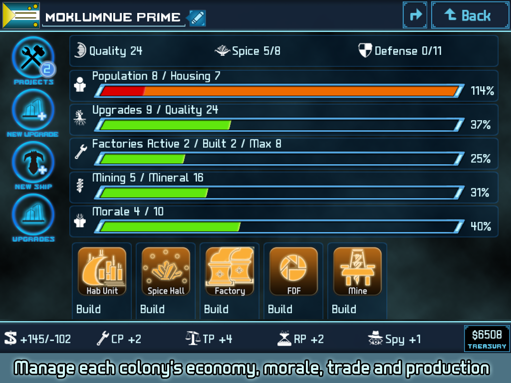 Star Traders 4X Empires Elite - screenshot