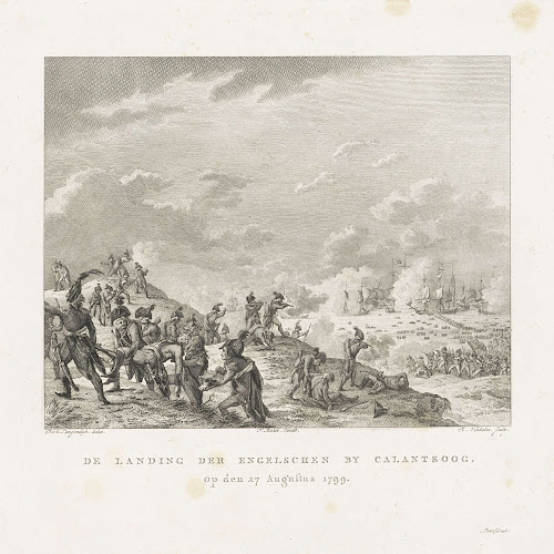 Landing van de Britten bij Callantsoog,