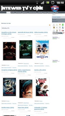 Películas online y TDT