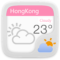 Pink Go Weather Theme Free