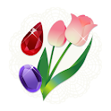 Flower and Stone Words logo