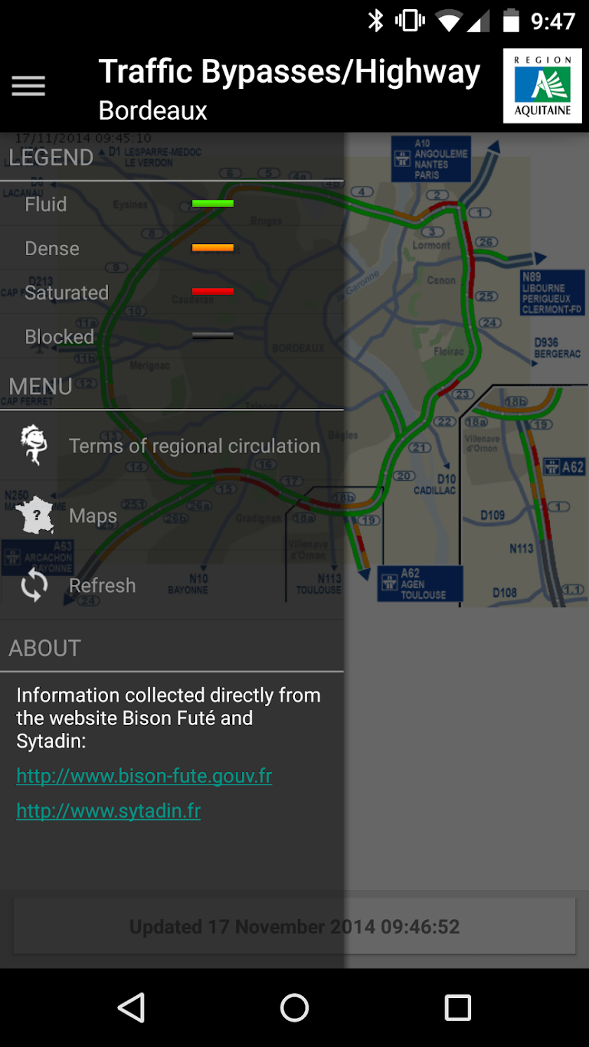 Traffic bypasses/Highways Pro Screen 3
