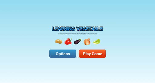 Learning Vegetables with Game