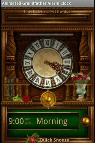 Android application Grandfather Cuckoo Clock screenshort