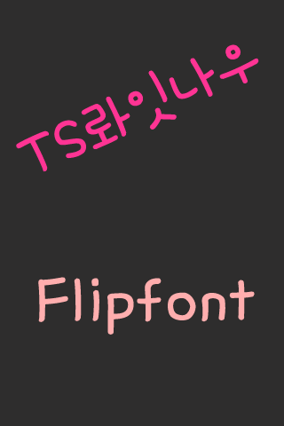 TSrightnow™ Korean Flipfont