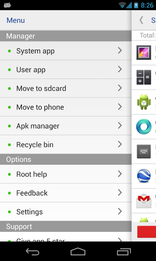    system app remover pro- screenshot  
