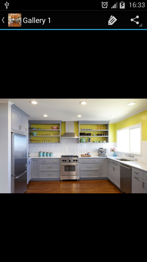 Android application Kitchen Decorating Ideas screenshort