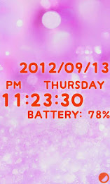Cute clock battery Free Editio poster 1