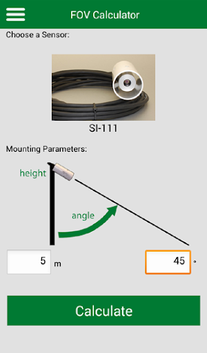 Field of View Calculator