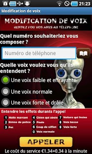 Lastest Modification de voix APK for PC