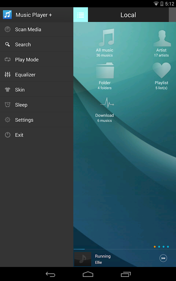 Music Player - screenshot