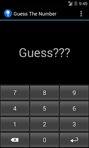 Guess The Number