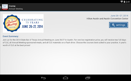 State Bar of Texas Events poster 6