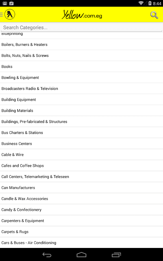 Egypt Yellow Pages Android Apps on Google Play