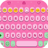 Pink Jelly Emoji Keyboard