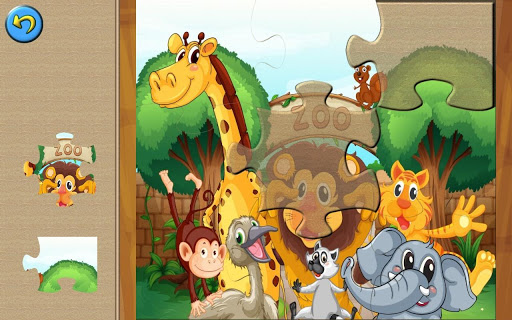 【免費解謎App】Wild Animals Puzzles for Kids-APP點子