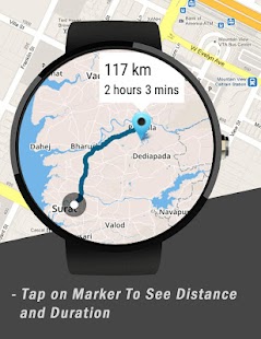 android wear map