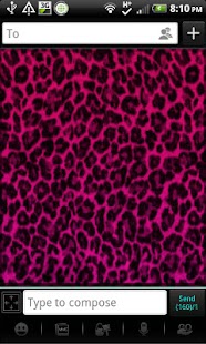 GO SMS - Wild Print 2 Screenshots 5