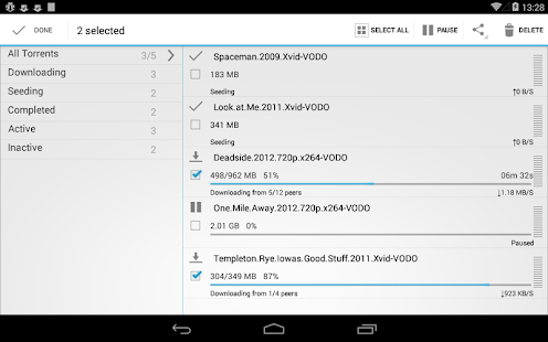 aTorrent - Torrent Downloader - screenshot thumbnail