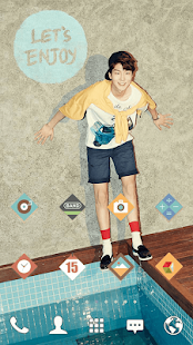 Download Seung Hoon LINE Launcher theme APK