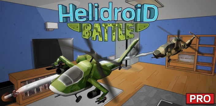 لعبة هيليكوبتر التجسس برو Helidroid Battle PRO  Copter v1.0.1