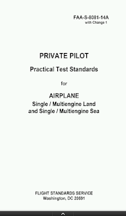 Private Pilot Test Standards