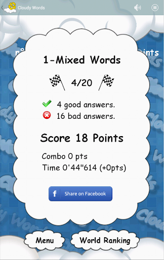 【免費解謎App】Time Quizz Cloudy Words-APP點子