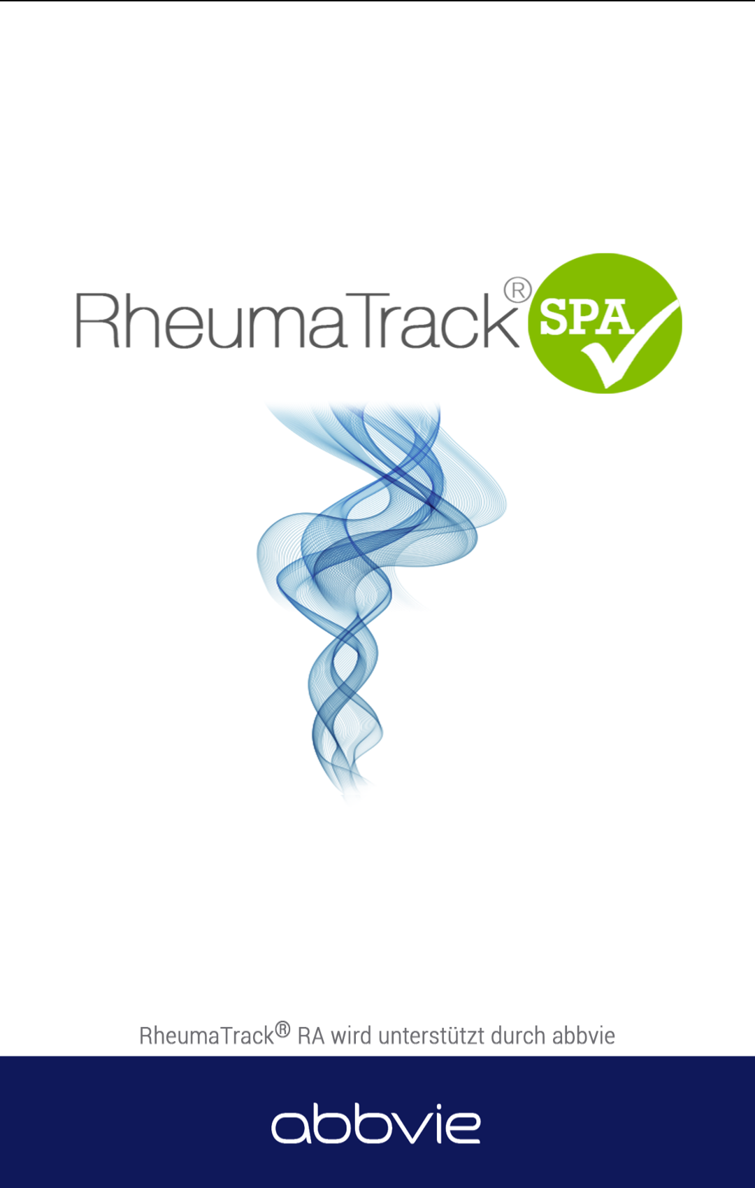 Android application RheumaTrack® SPA screenshort