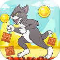 Tom Cat With Coins icon