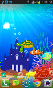 水族館海底世界動態桌布 FREE PRO