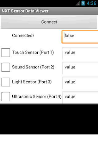 NXT Sensor Data Visualizer