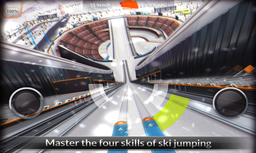 【免費體育競技App】Super Ski Jump Free-APP點子