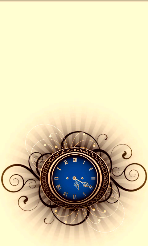 Android application Vintage Clock Live Wallpaper screenshort
